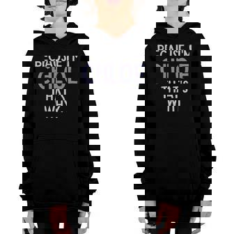 Because Im Chloe Thats Why Funny Name Girls Youth Hoodie | Mazezy