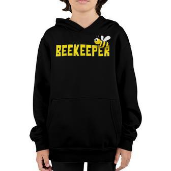 Bee Bee Bee Keeper Beekeeper Funny Cute Beekeeping Youth Hoodie - Monsterry AU