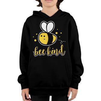 Bee Bee Bee Kind Tshirt Bumble Bee Kindness Teacher Gift V3 Youth Hoodie - Monsterry