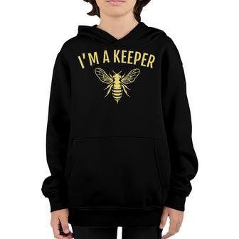 Bee Bee Beekeeper Gift Im A Bee Keeper Youth Hoodie - Monsterry