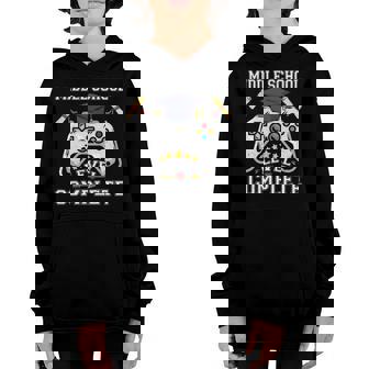 Class Of 2022 Graduation Middle School Level Complete Youth Hoodie | Mazezy