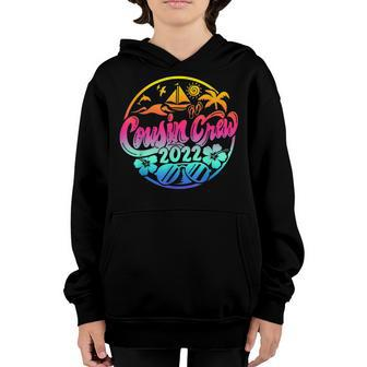 Cousin Crew 2022 Summer Family Vacation Beach Boys Girls Kid V2 Youth Hoodie - Seseable
