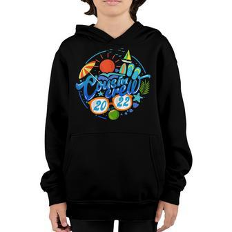 Cousin Crew 2022 Summer Family Vacation Beach Boys Girls Kid Youth Hoodie - Seseable