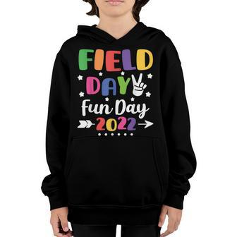 Field Day Vibes 2022 Fun Day For School Teachers And Kids  V2 Youth Hoodie