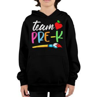 Funny Team Pre-K Back To School Boy Kids Girl Students Youth Hoodie - Seseable