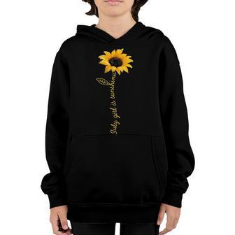 July Girl Is Sunshine Youth Hoodie - Seseable