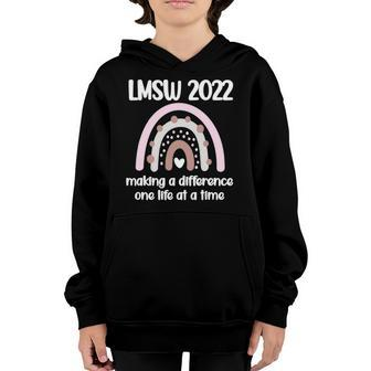 Lmsw 2022 Licensed Master Social Worker Graduation Youth Hoodie | Mazezy