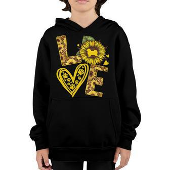 Love Havanese Sunflower Funny Dog Lover V2 Youth Hoodie - Monsterry AU