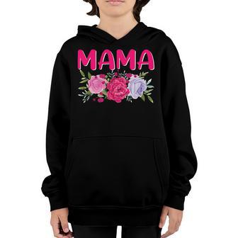 Mama Happy Mothers Day Flowers 509 Shirt Youth Hoodie | Favorety AU