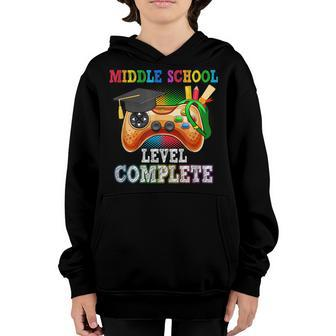 Middle School Level Complete Last Day Of School Graduation  Youth Hoodie