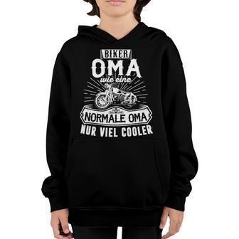 Motorcycle Grandma Motorcyclist Biker 500 Shirt Youth Hoodie | Favorety DE