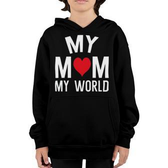 My Mom My World 84 Trending Shirt Youth Hoodie | Favorety