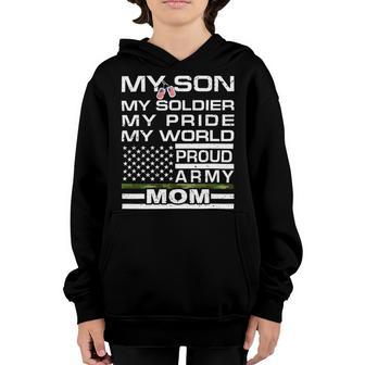 My Son My Soldier Hero Proud Army Mom 698 Shirt Youth Hoodie | Favorety DE