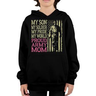 My Son My Soldier Hero Proud Army Mom 700 Shirt Youth Hoodie | Favorety AU