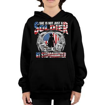 My Stepdaughter Is A Soldier Hero 683 Shirt Youth Hoodie | Favorety