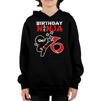 Ninja Party Favors Birthday Party - 6 Years Old Boy Ninja Youth Hoodie | Mazezy