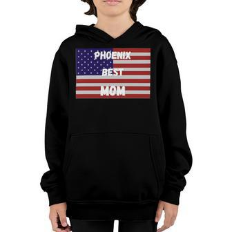 Phoenix Best Mom Best Mom Mothers Day Phoenix City Youth Hoodie - Monsterry AU