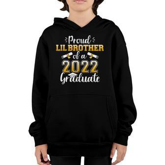 Proud Lil Brother Of Class Of 2022 Graduate For Graduation Youth Hoodie | Mazezy