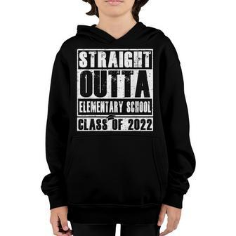 Straight Outta Elementary School Grad 2022 Graduation Gifts  Youth Hoodie