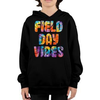 Students And Teacher Field Day Vibes Youth Hoodie | Mazezy
