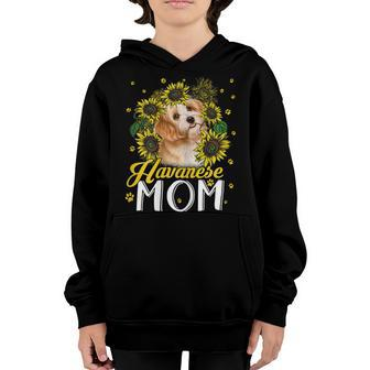 Sunflower Havanese Mom Dog Lovers V2 Youth Hoodie - Monsterry
