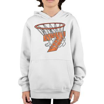7Th Birthday Basketball 7 Years Old Kid For Birthday Party Youth Hoodie | Mazezy