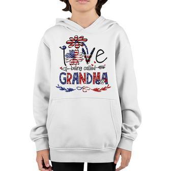 Being Called Grandma Sunflower Usa 685 Shirt Youth Hoodie | Favorety AU