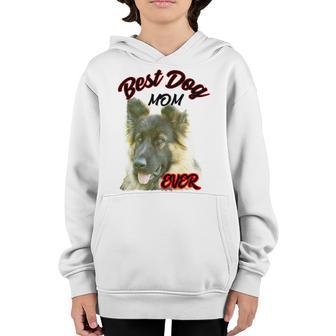 Best Dog Mom Ever German Shepherd Youth Hoodie | Favorety UK