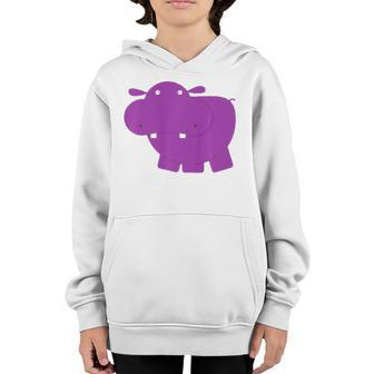 Lily And Emma By Eggroll Games Henrietta The Hippo Youth Hoodie | Mazezy
