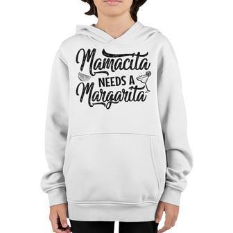 Mamacita Needs A Margarita Funny Cinco De Mayo Mom Gift Youth Hoodie | Favorety CA