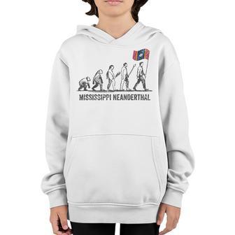 Mississippi Neanderthal Thinking Youth Hoodie | Favorety DE