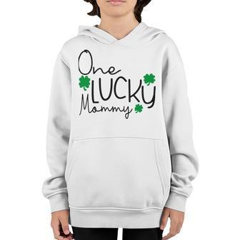 One Lucky Mommy Youth Hoodie | Favorety