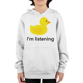 Programmer Rubber Duck Sticker Youth Hoodie | Favorety DE