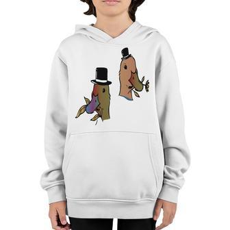 Romantic Duck Classy Ducks Youth Hoodie | Favorety DE