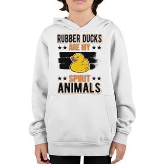 Rubber Duck Spirit Animal Youth Hoodie | Favorety AU