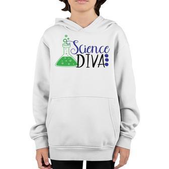 Science Diva Science Teachers And Student Youth Hoodie | Favorety UK