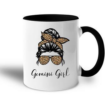 Born In May 21 To June 20 Birthday Gemini Girl Accent Mug - Seseable