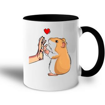 Hamster Lover Hammy Girls Women Accent Mug | Mazezy