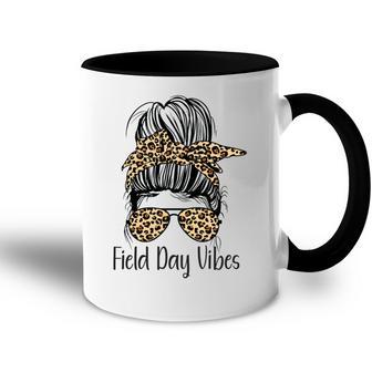 Happy Field Day Field Day Tee Kids Graduation School Fun Day V11 Accent Mug | Favorety AU