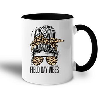 Happy Field Day Field Day Tee Kids Graduation School Fun Day V12 Accent Mug | Favorety DE