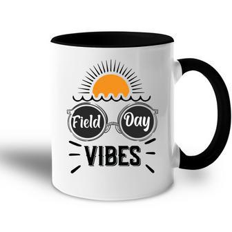 Happy Field Day Field Day Tee Kids Graduation School Fun Day V7 Accent Mug | Favorety AU