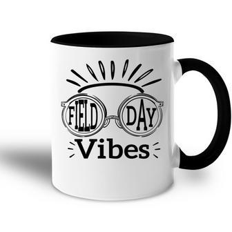 Happy Field Day Field Day Tee Kids Graduation School Fun Day V8 Accent Mug | Favorety DE