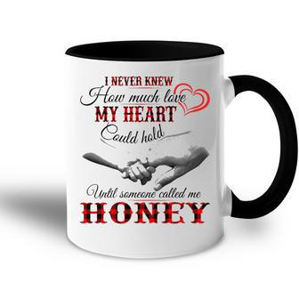 Honey Grandma Gift Until Someone Called Me Honey Accent Mug - Seseable