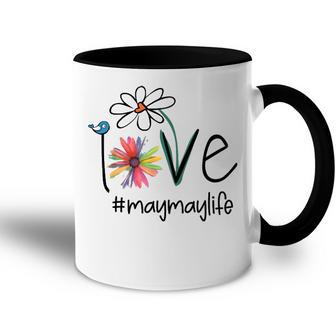 Maymay Grandma Gift Idea Maymay Life Accent Mug - Seseable