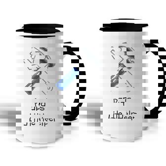 Papas Little Helper Handy Tools Kids Accent Mug | Mazezy
