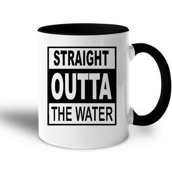 Straight Outta The Water - Christian Baptism Accent Mug