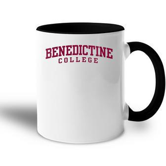 Womens Benedictine College Athletic Teacher Student Gift Accent Mug | Mazezy