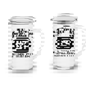 1975 Birthday Made In 1975 All Original Parts Camping Mug - Seseable