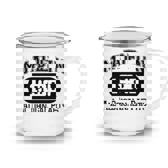 1980 Birthday Made In 1980 All Original Parts Camping Mug - Seseable