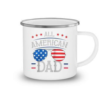4Th Of July And Independence Day For All American Dad Camping Mug - Seseable